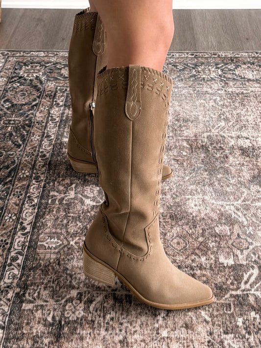Lainey Tall Western Boot