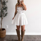 Open Roads Embroidered Romper