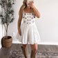 Open Roads Embroidered Romper