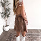 Easy Romance Lace Dress / Mocha Final Sale