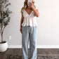 Summer Cottage Ruffle Pant