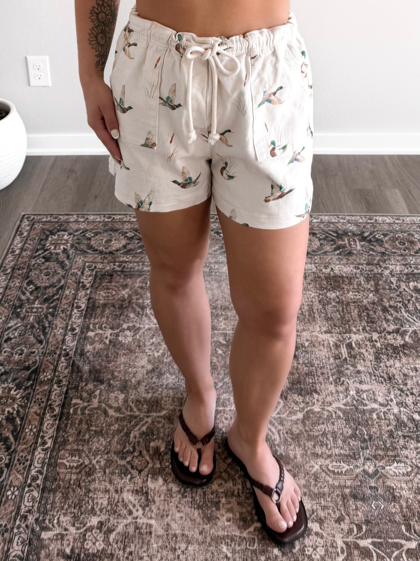 Lake House Duck Shorts