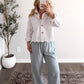 White Eyelet Denim Jacket