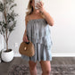 Easy Romance Lace Dress / Dusty Blue Final Sale