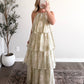 Estate Side Floral Maxi Dress Final Sale