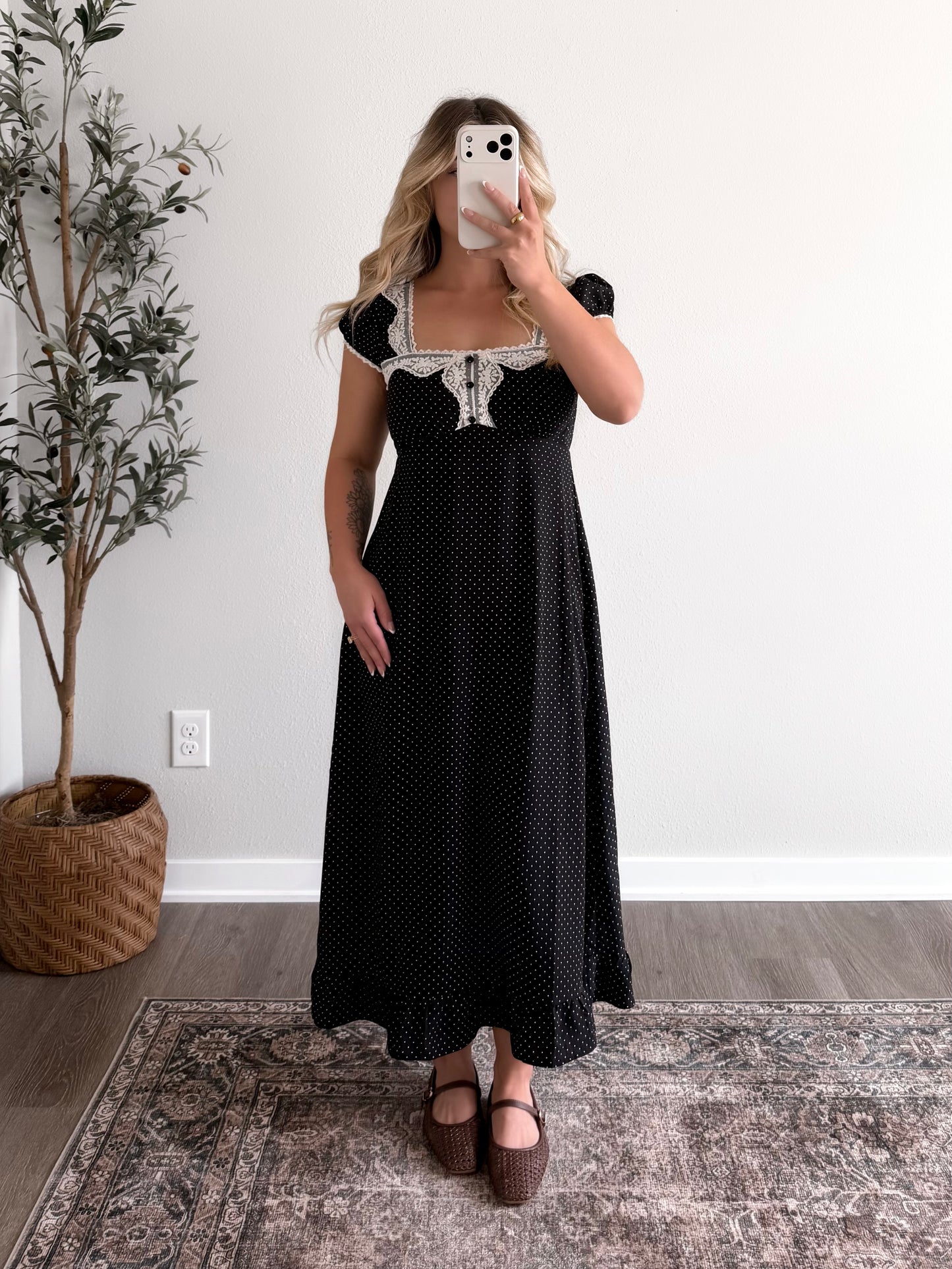 Prima Donna Dot Midi Dress Final Sale