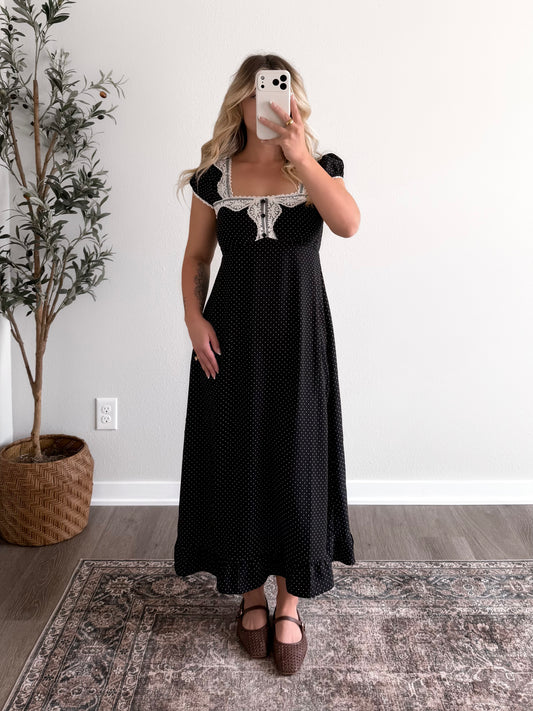 Prima Donna Dot Midi Dress (Restocking 6.15)