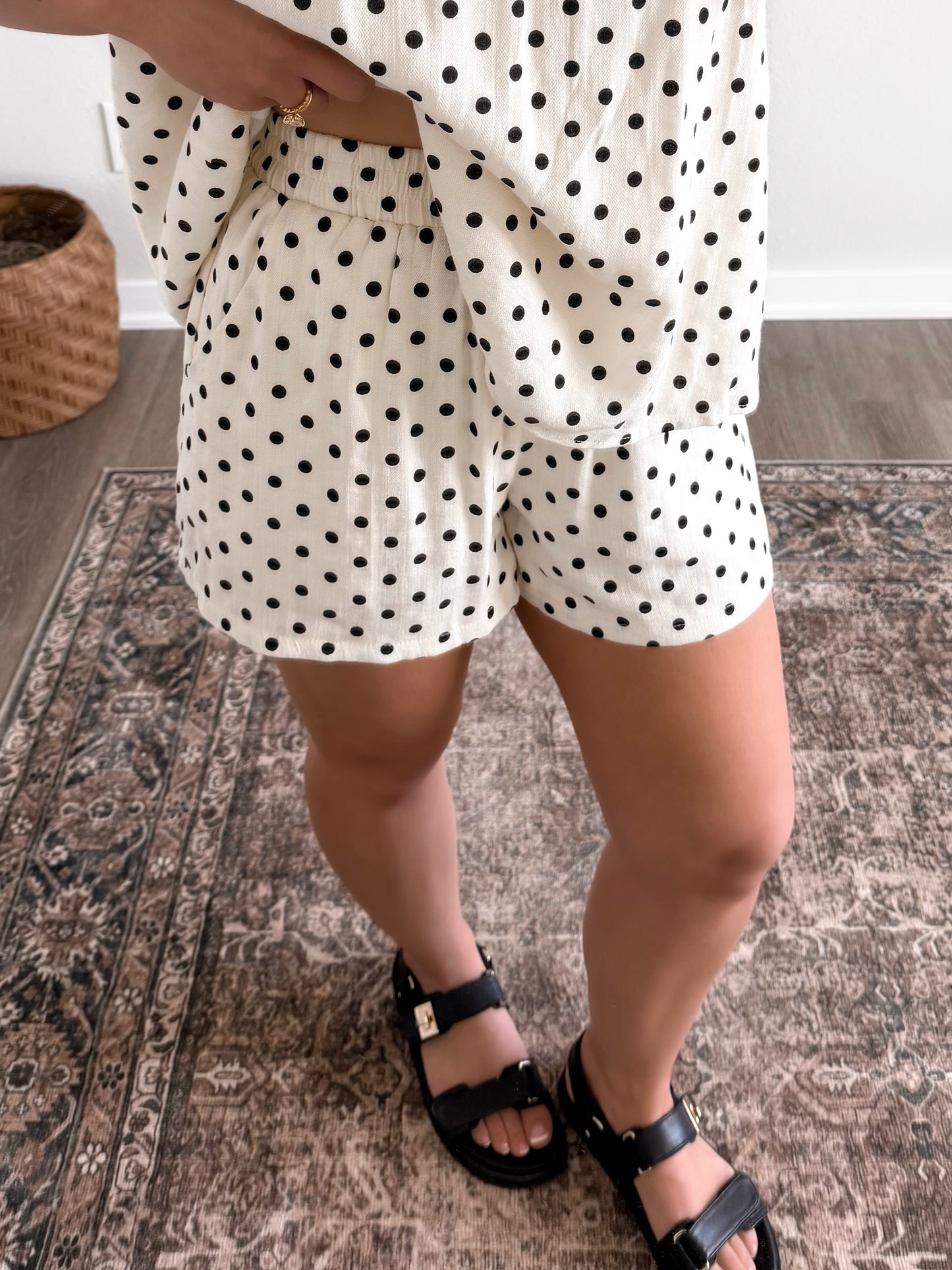 Audrey Afternoon Dot Short Set
