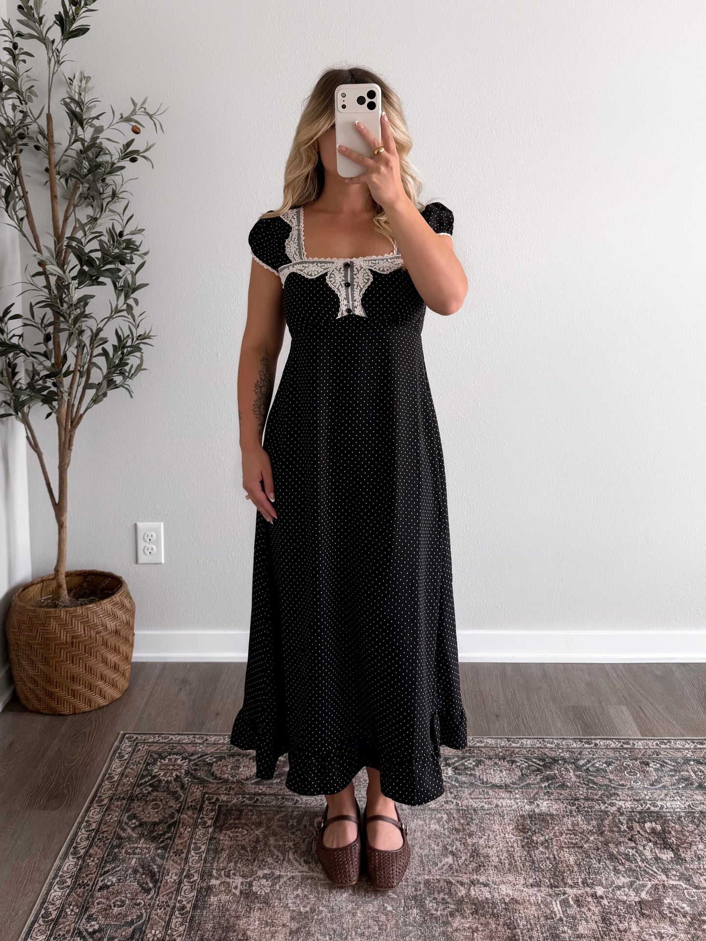 Prima Donna Dot Midi Dress Final Sale