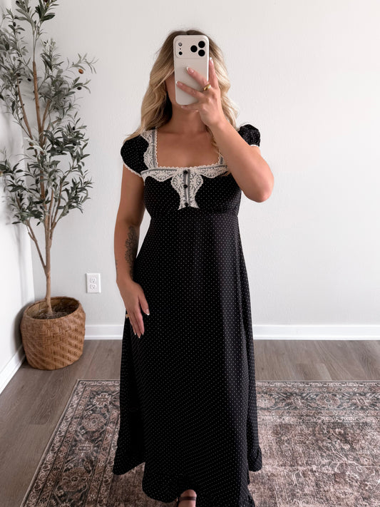 Prima Donna Dot Midi Dress (Restocking 6.15)