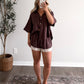 Toasted Coconut Lace Short Set