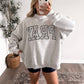 "Pray" Oversized Mockneck Pullover