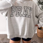 "Pray" Oversized Mockneck Pullover