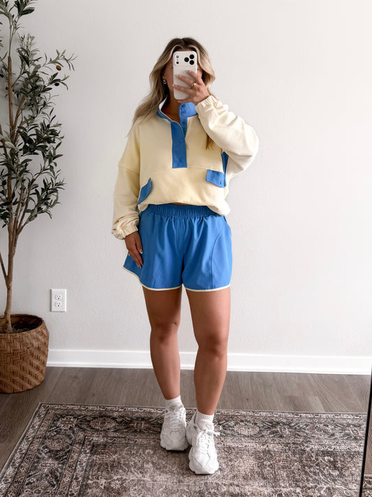 Parkside Athleisure Set / Butter-Blue