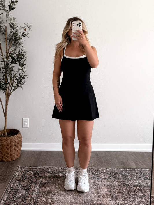 Fairway Athleisure Dress / Black