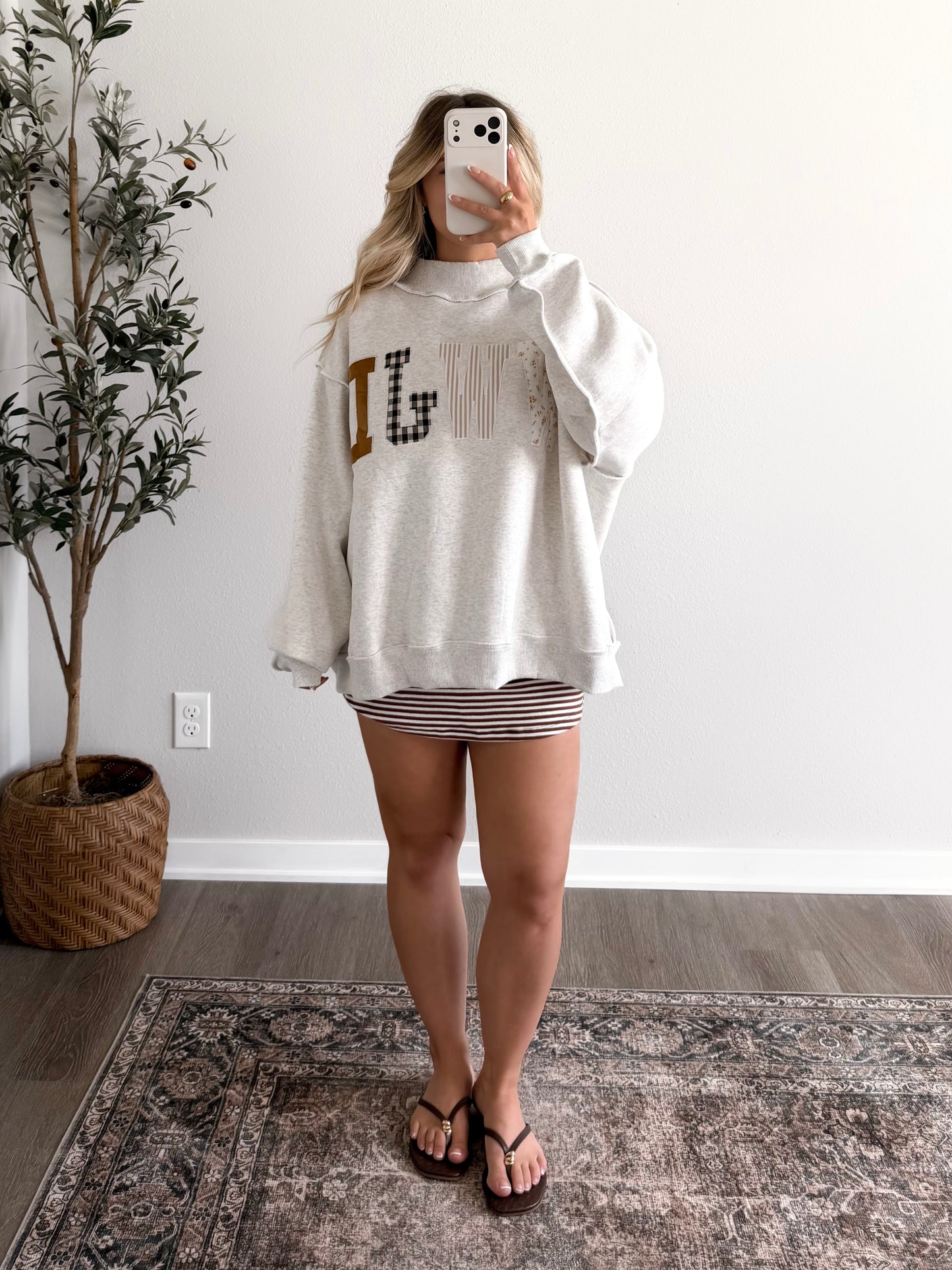Cold Brew Striped Skort Set