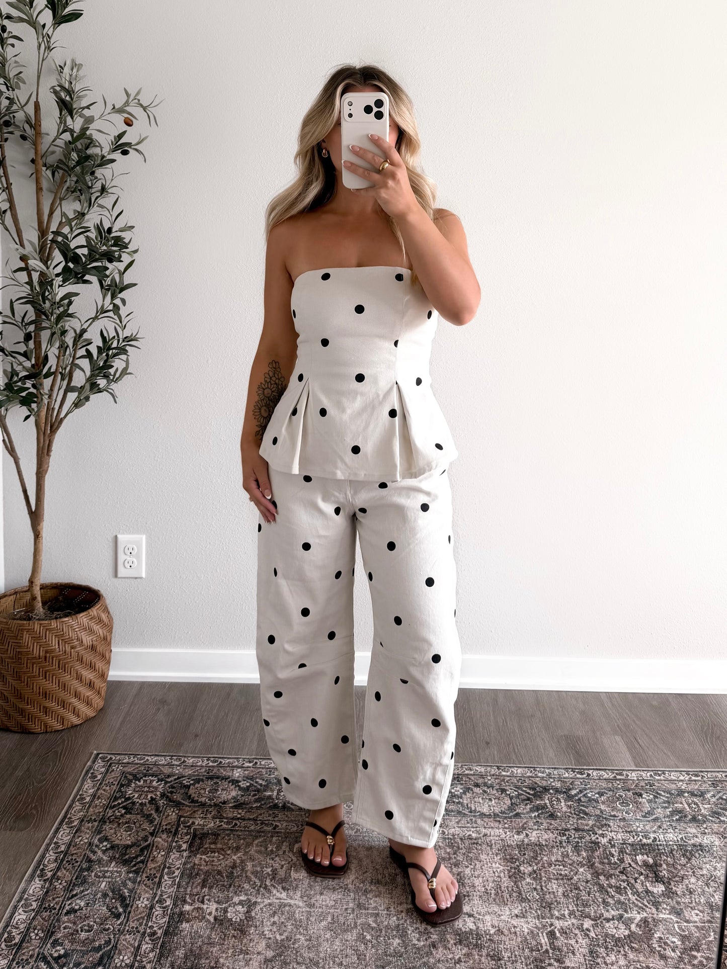Bistro Babe Dotted Barrel Set