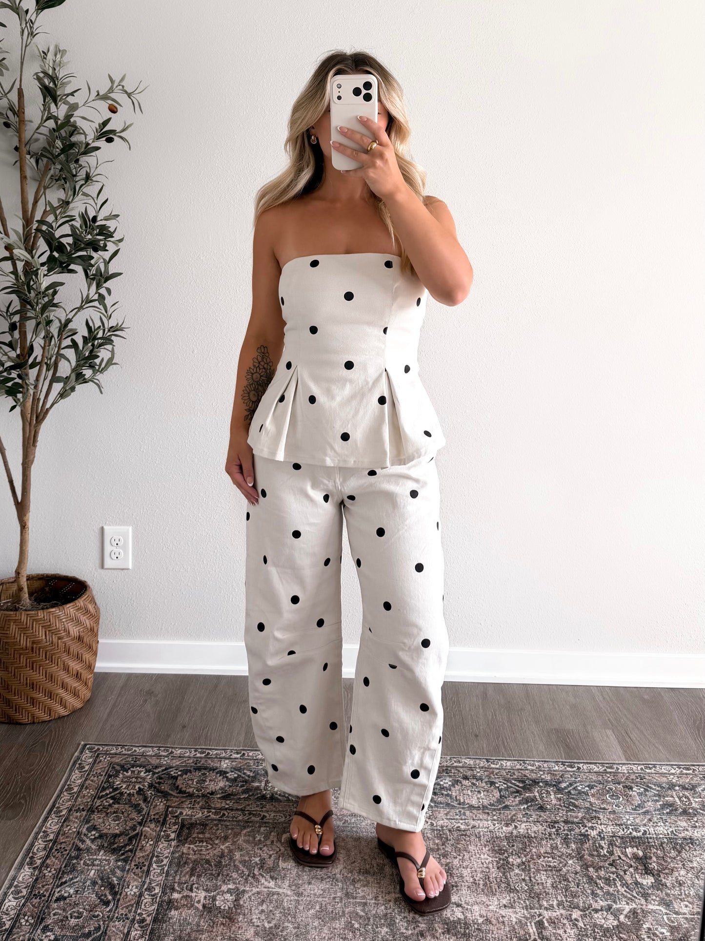 Bistro Babe Dotted Barrel Set