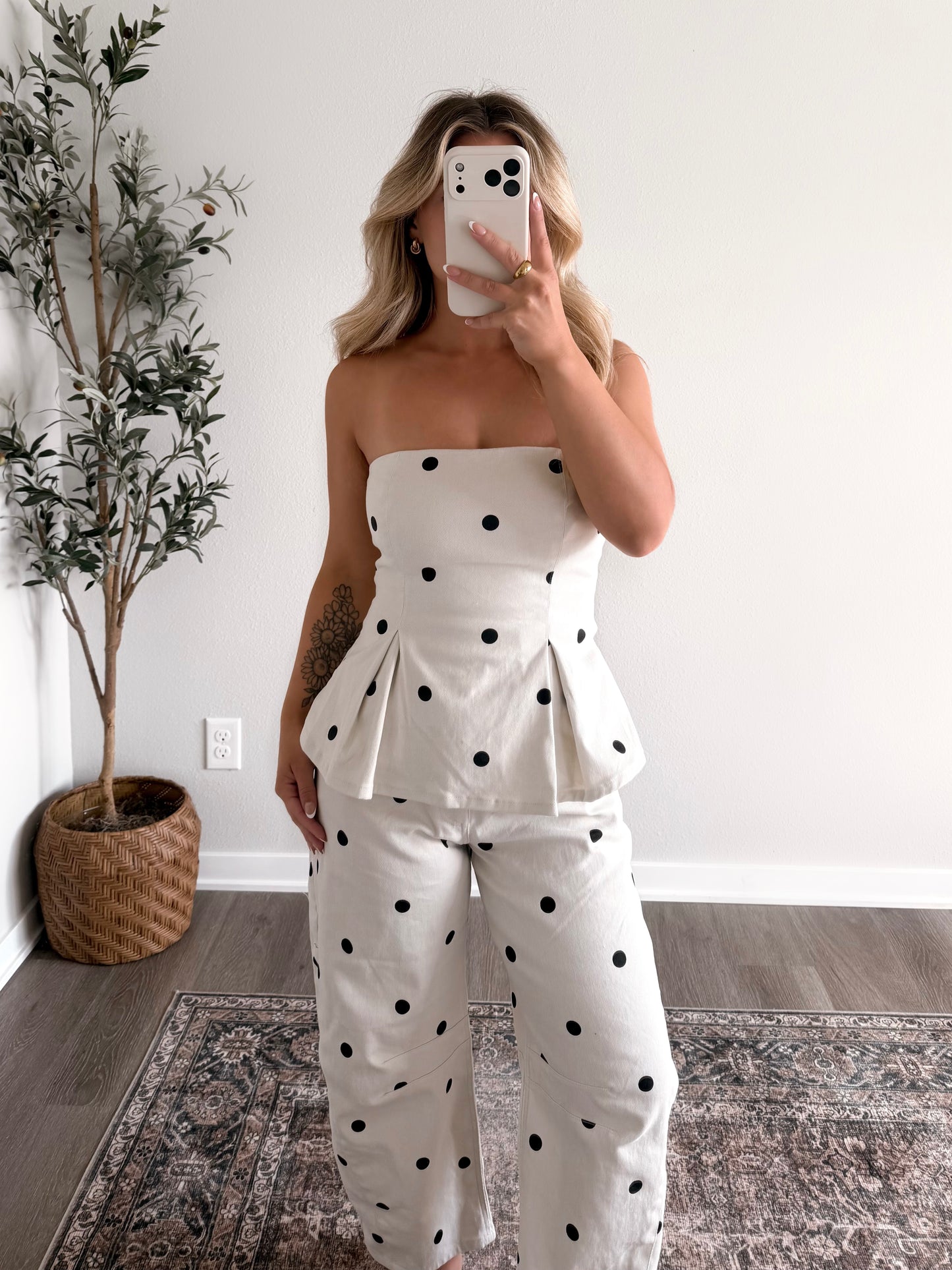 Bistro Babe Dotted Barrel Set