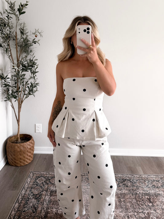 Bistro Babe Dotted Barrel Set
