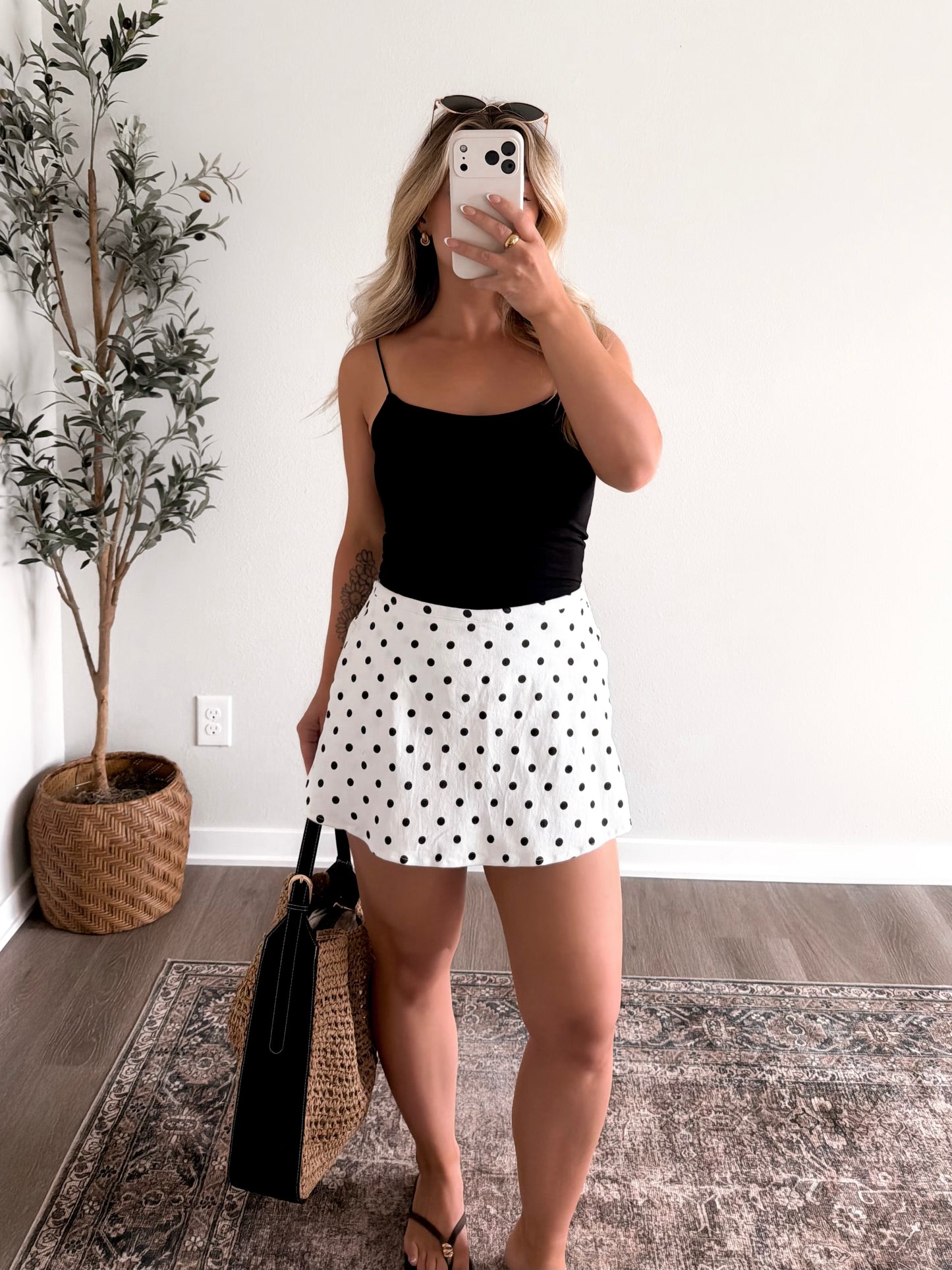 Corner Café Dot Skort