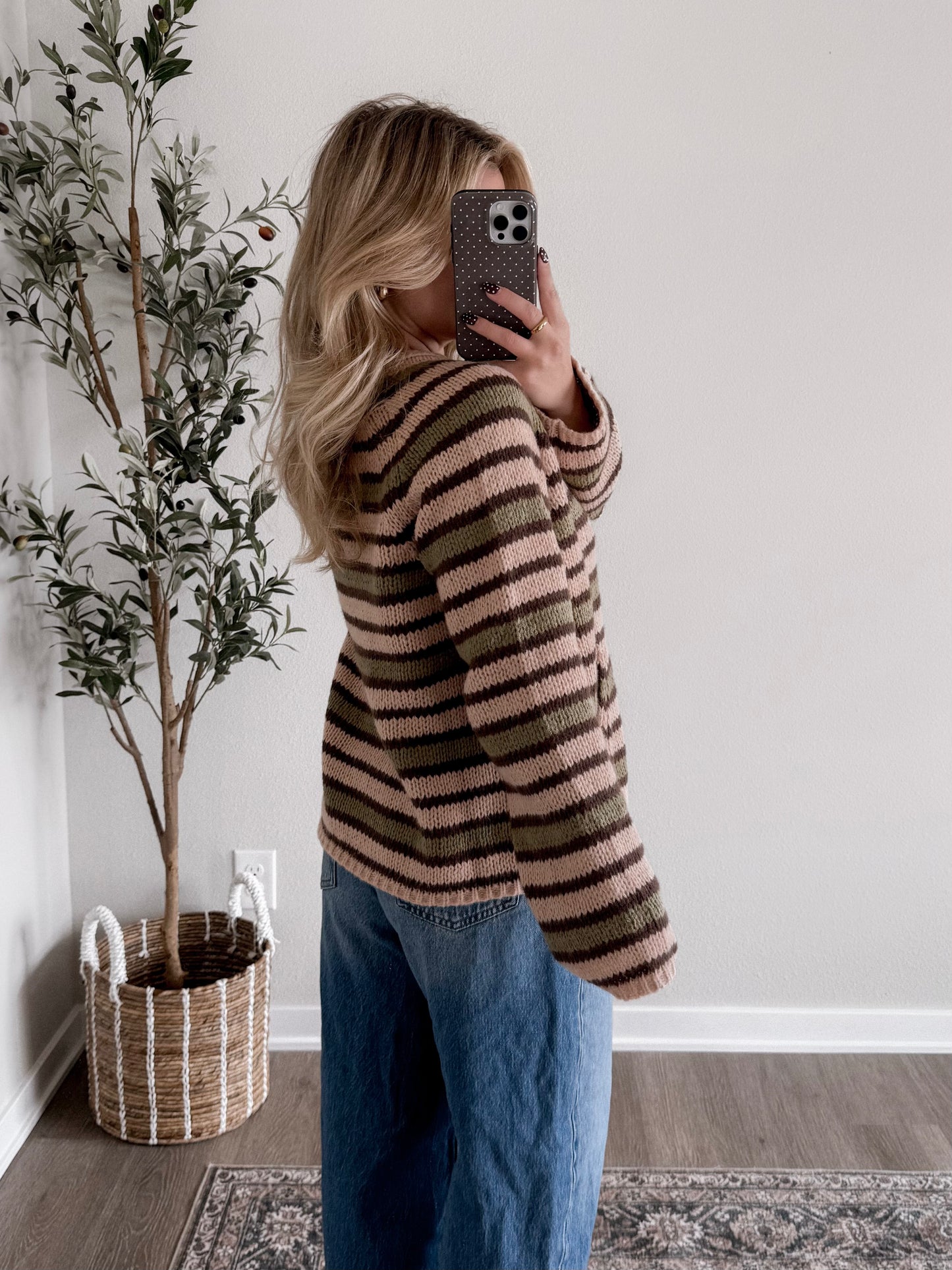 Oakwood Striped Knit Sweater