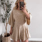 Cozy Bloom Casual Romper