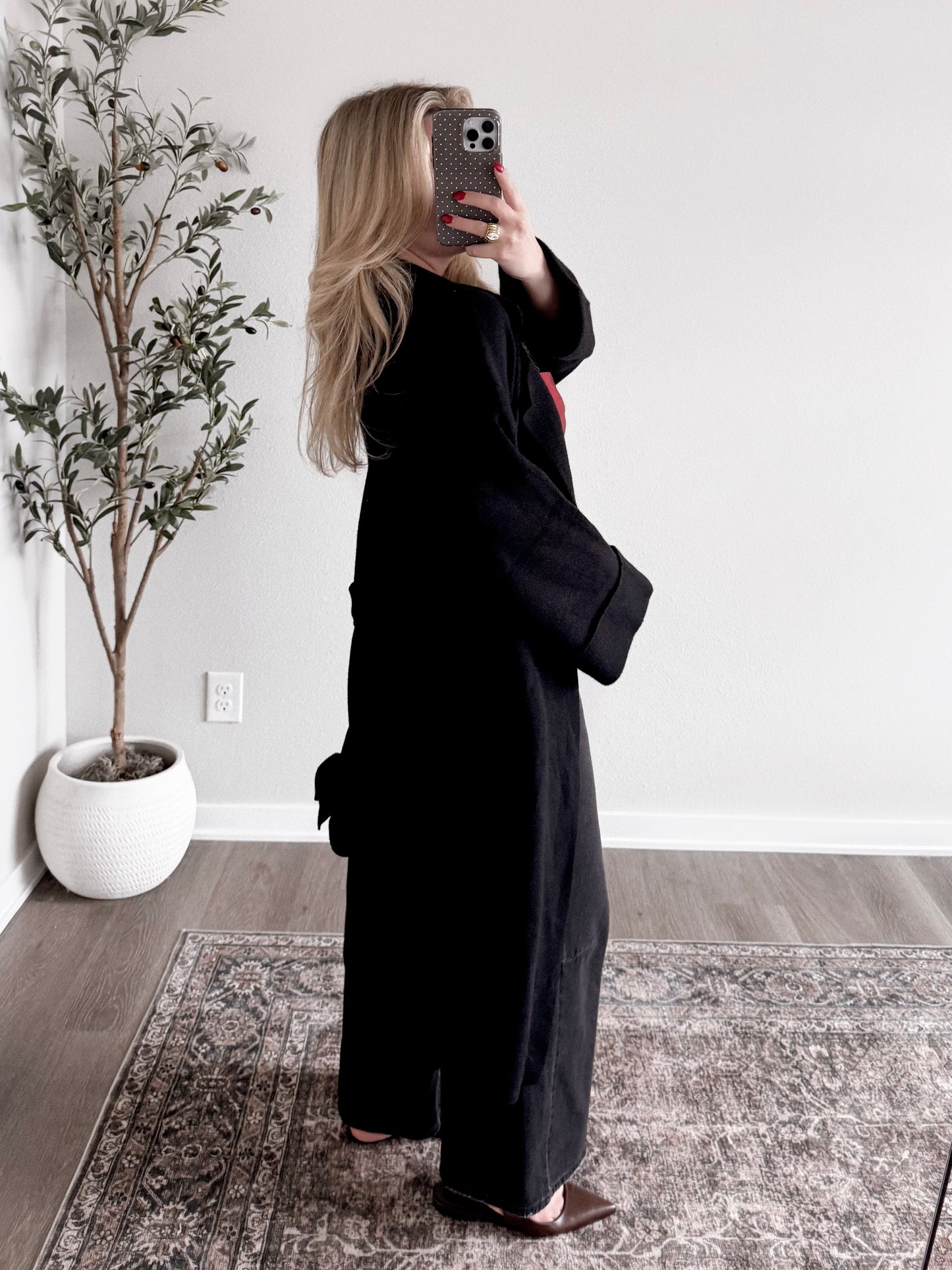 Monroe Knit Coatigan / Black Final Sale