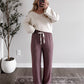 Berry & Stripe Lounge Jogger