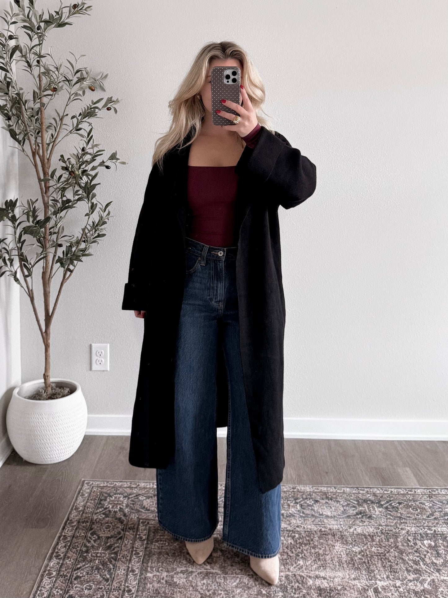 Monroe Knit Coatigan / Black Final Sale