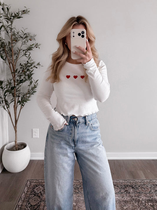 Stitched With Love Embroidered Basic