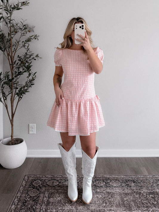 Sweetheart Gingham Dress