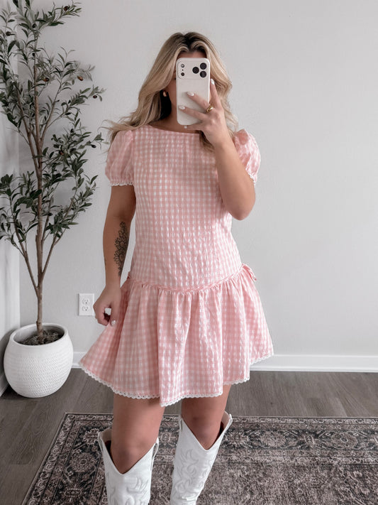 Sweetheart Gingham Dress