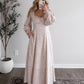 Hazelnut Floral Maxi Dress / Cream Blush (Vendor cancelled our restock order)