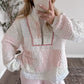 Spring Quilted Zip Pullover (Restocking End Of Feb)