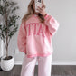Latte Vintage Pink Pullover (PREORDER: EST SHIP 1.17)