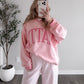 Latte Vintage Pink Pullover (PREORDER: EST SHIP 1.17)