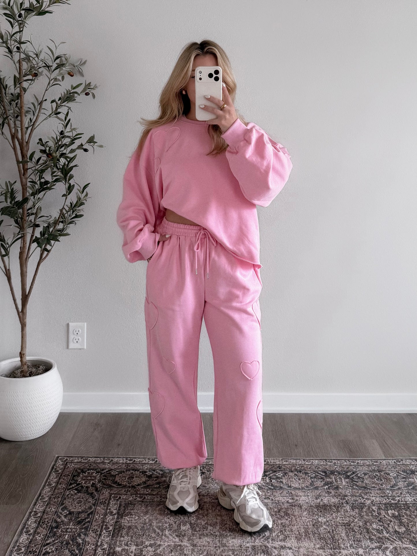 Heart Patch Lounge Set