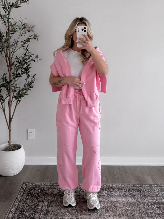 Heart Patch Lounge Set