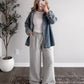Afternoon Gingham Lounge Pant / Sage (Tall Friendly)