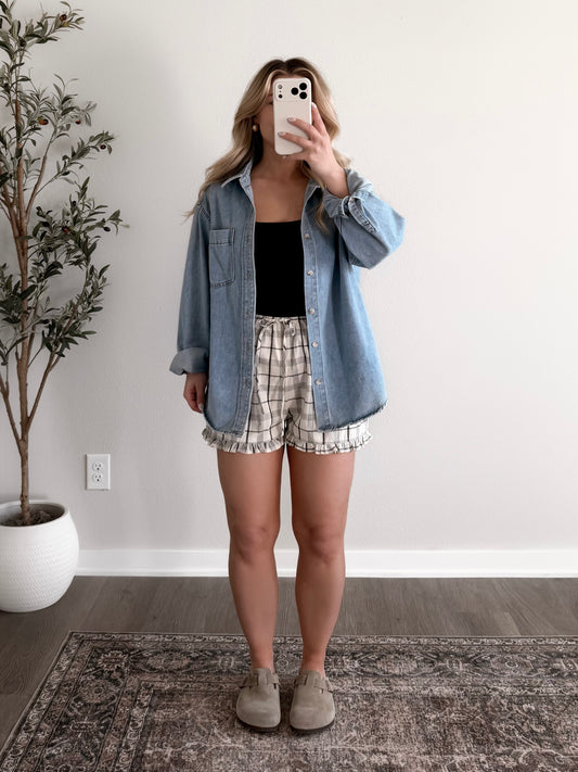 Off Duty Denim Jacket / Lt Wash