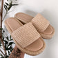 Raya Raffia Sandal