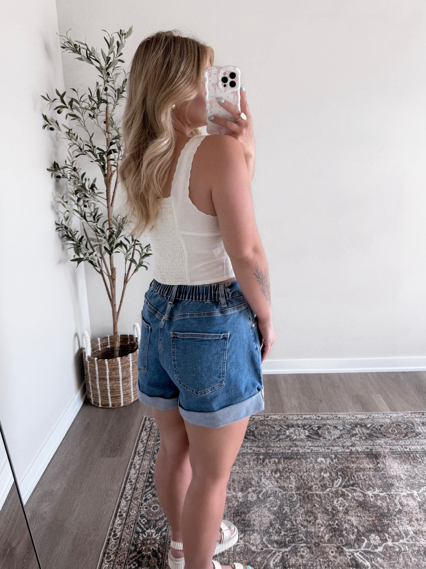 Harper Embroidered Top / Ivory (est ship date 5.20)