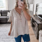 Wait For It Oversized Henley Top