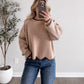 Cider Season Ribbed Sweater / Taupe-Brown