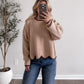Cider Season Ribbed Sweater / Taupe-Brown