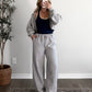 Sport Double Layered Tank / Navy-Butter