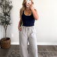 Sport Double Layered Tank / Navy-Butter
