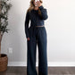 Slow Days Crop Lounge Set (Final Sale)