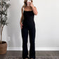 Studio Social Athleisure Jumpsuit / Black